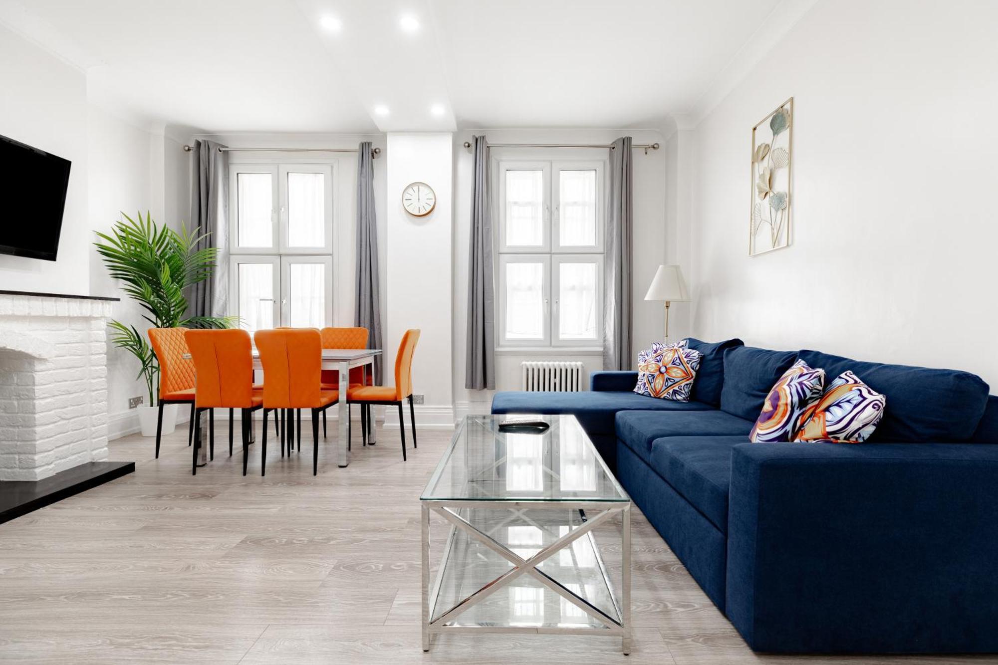 Marble Arch Apartments Londýn Pokoj fotografie